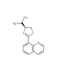 Astatech (S)-4-ISOPROPYL-2-(QUINOLIN-8-YL)-4,5-DIHYDROOXAZOLE, 95.00% Purity, 0.25G